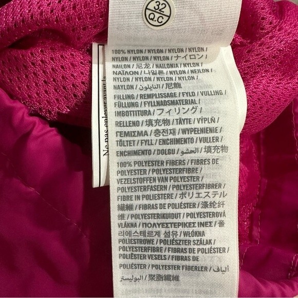 Abercrombie & Fitch Fuchsia Pink Windbreaker Jacket NWT Size Medium - Picture 14 of 16